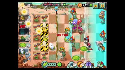 Plants vs. Zombies 2: It's About Time - Gameplay Walkthrough Part 39 -  Pirate Seas (iOS) 