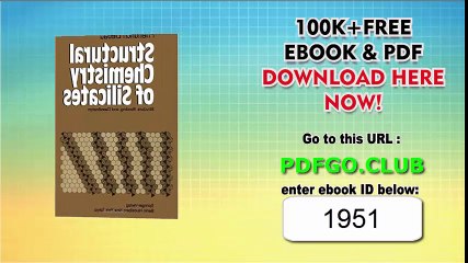 Structural Chemistry of Silicates_ Structure, Bonding, and Classification