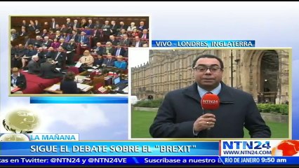 Theresa May advierte a la Cámara de los Lores no dificultar el trámite del ‘Brexit' en Reino Unido