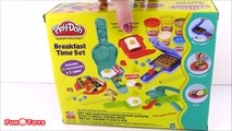 Play Doh Breakfast Time Playset Make Waffles Fruits Toppings Eggs - PlayDough Hora del des