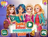 Disney Princesses Get Back To School Compilation | Elsa Anna Rapunzel Jasmine Belle & Barb