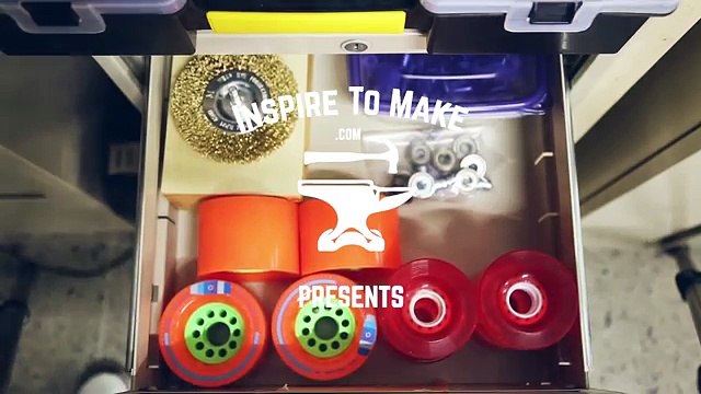 Matkapla Çalışan Elektrikli Kaykay