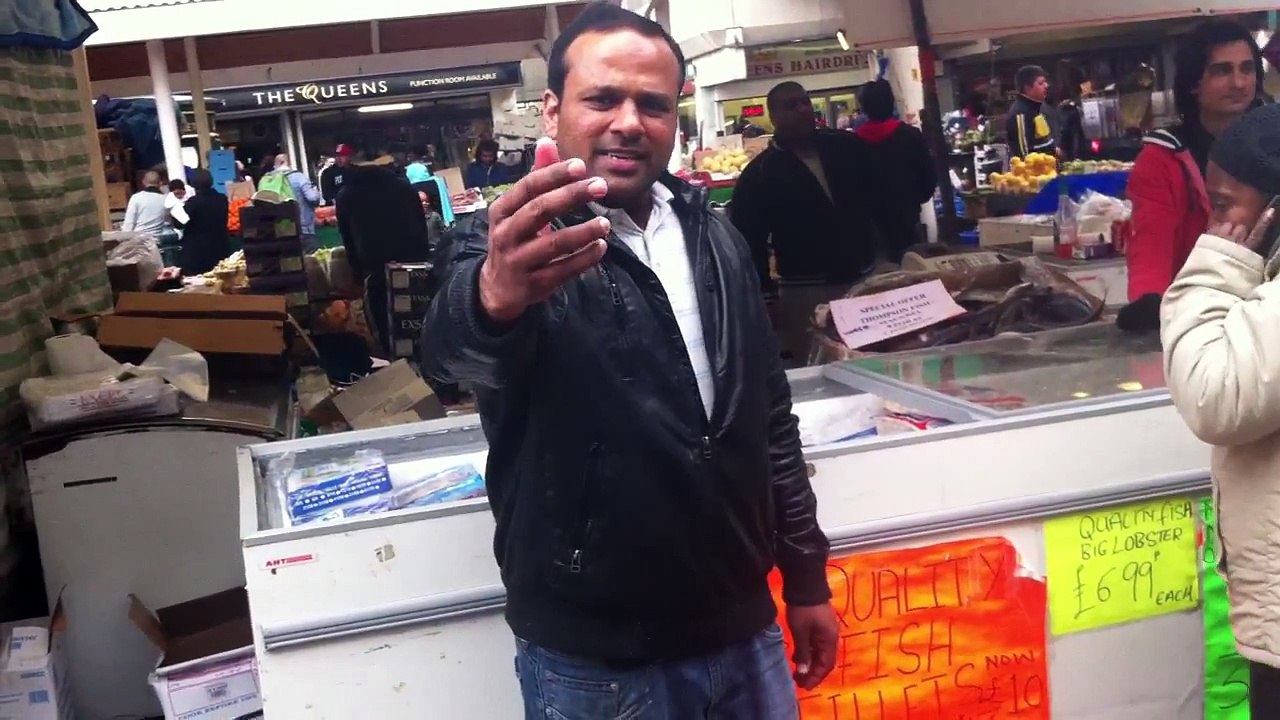 One 1 Pound Fish, Queens Market, Upton Park, London E13