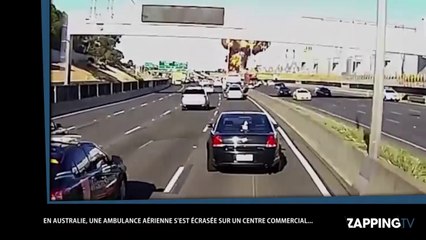 Australie : un avion se crashe sur un centre commercial, les images chocs (vidéo)