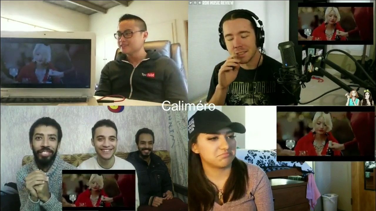 Reaction mashup MelodyDay멜로디데이   You seem busy바빠 보여요 Feat  Jung Ill Hoon MV