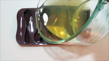 Como hacer cucharitas de leche - gominola arcoiris - Color y formas
