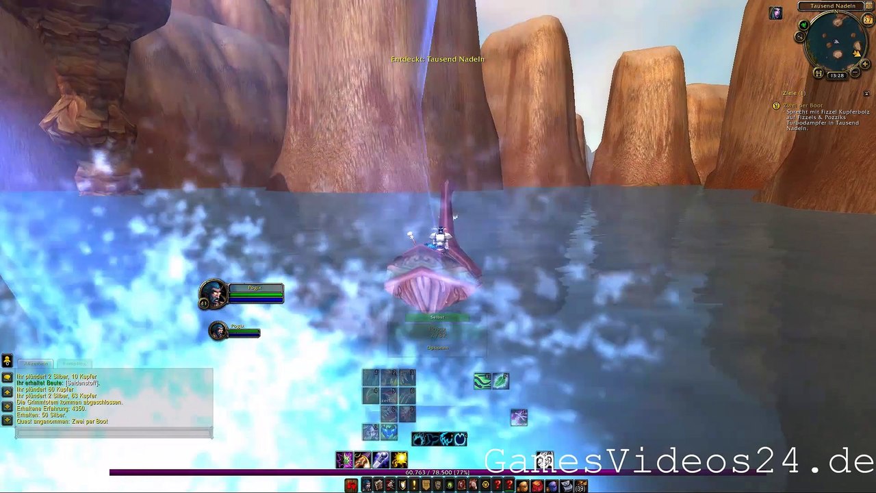 World of Warcraft Quest: Zwei per Boot