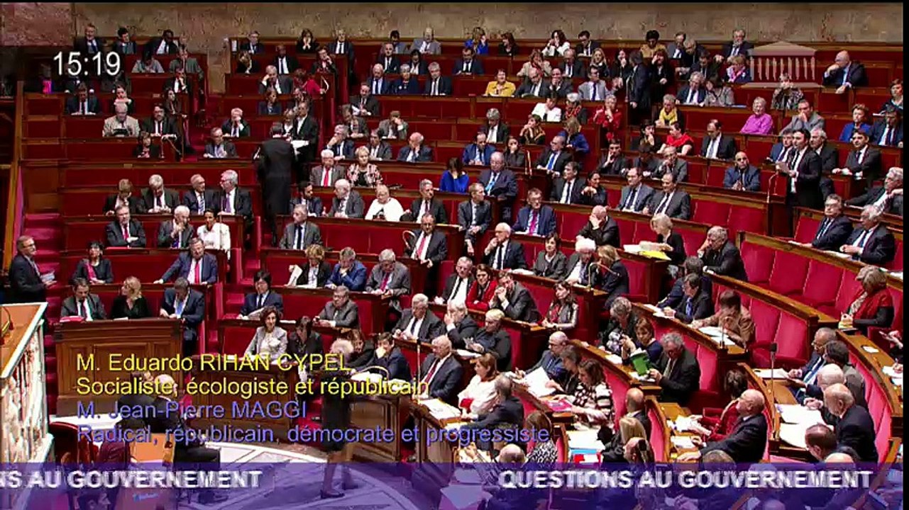 Eduardo RIHAN CYPEL interroge le Ministre de l'Intérieur sur le bilan en matière de sécurité et évoque le commissariat de Torcy