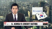 Moody's left Korea's credit rating at 