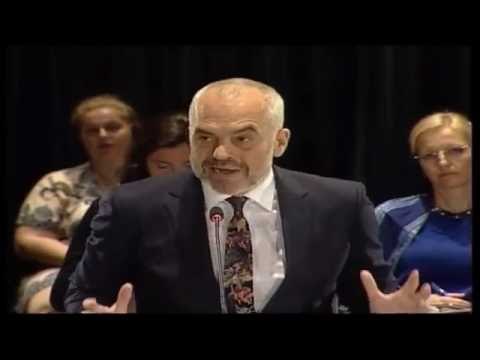 Report TV - Fjala e plotë e kryeministrit Rama në mbledhjen e Këshillit Kombëtar Ekonomik