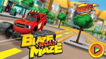 Nick Jr | Blaze and The Monster Machines Games | Blaze Road Maze | Dip Games for Kids - 10