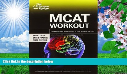 READ book MCAT Workout Princeton Review Pre Order