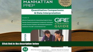 READ book Quantitative Comparisons   Data Interpretation GRE Strategy Guide, 3rd Edition Manhattan