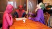 PREGNANT FROZEN ELSA vs PREGNANT PINK SPIDERGIRL vs SPIDERMAN in Real Life Spiderbaby Twin Superhero