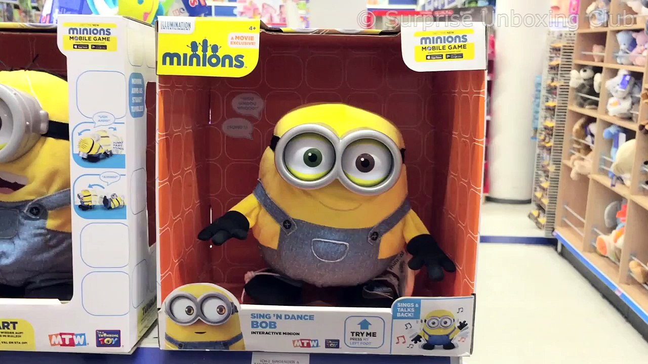 Sing N Dance Bob Interactive Minion - Minions
