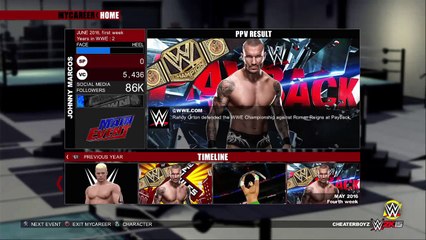 WWE 2k15 MyCAREER Next Gen Gameplay - Johnny vs  Rusev EP. 25 (HE CRUSHED ME!!!!)