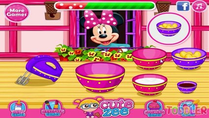 Disney Minnie Mouse & Daisy Duck Coloring & Cooking 3D Game Compilation for Little Childre