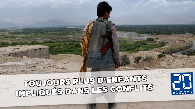 Toujours plus d'enfants impliqués dans les conflits