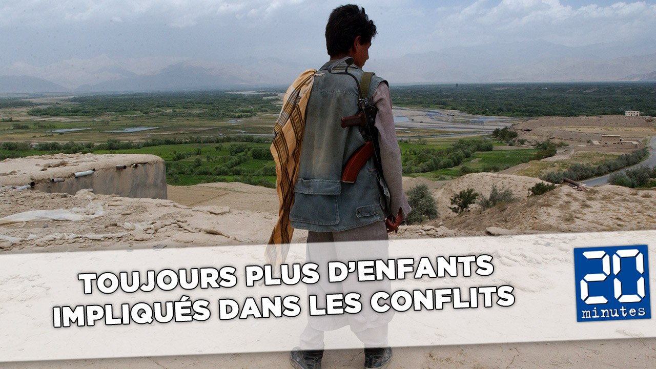 Toujours plus d'enfants impliqués dans les conflits