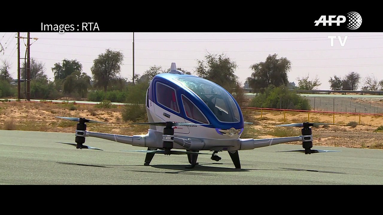 Dubaï teste un taxi-drone chinois