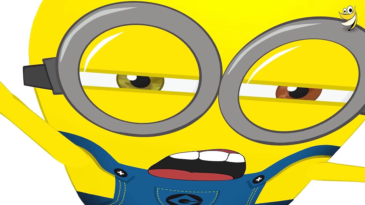 Minions Banana Balloon Strings Funny Cartoon ~ Minions Mini Movies 2016 [HD]