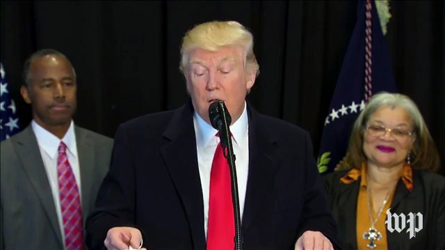Trump: 'We have to fight bigotry, intolerance and hatred'