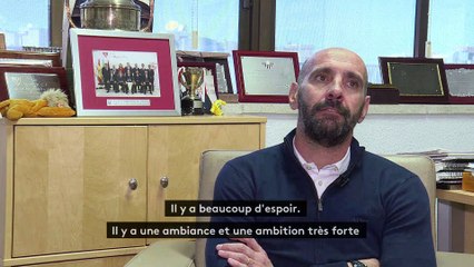 Monchi : "rentrer dans les huit meilleures équipes de la Ligue des Champions"