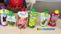 SMOOTHIE CHALLENGE! Super Gross Smoothies for Kids with Ryan ToysReview Family Fun Activit