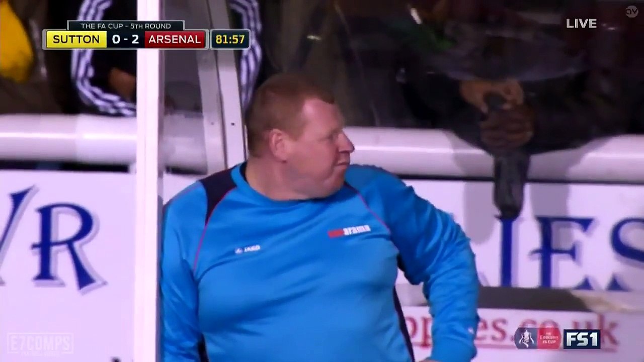 Wayne Shaw vs Arsenal