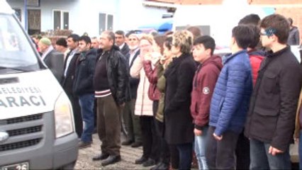 Manisa) Vahşi Cinayete Kurban Giden Ahmet'i Sınıf Arkadaşları Son Yolculuğuna Uğurladı