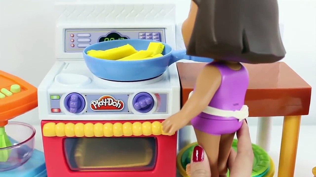 Dora The Explorer Play Dough Kitchen Set Play Doh Cooking Play Set Kitchen Appliance Set T