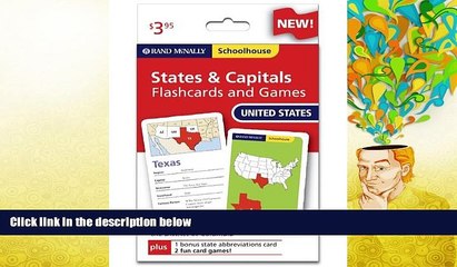 Audiobook  Rand Mcnally Schoolhouse U.s. States   Capitals Flashcards And Games Full Book