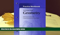 Best Ebook  Holt McDougal Larson Geometry: Practice Workbook  For Kindle