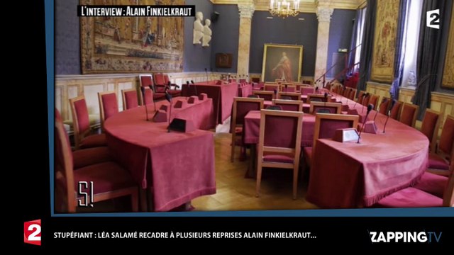 Stupéfiant ! : Alain Finkielkraut remis à sa place par Léa Salamé (VIDEO) !