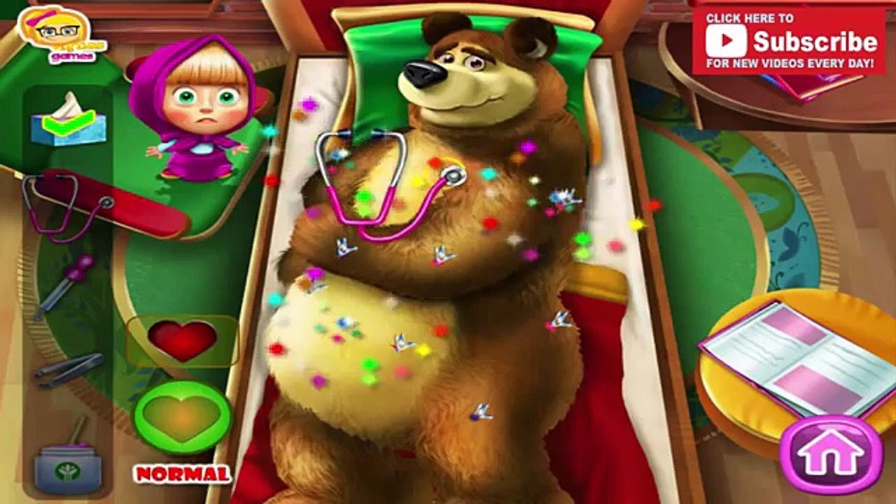 Masha and The Bear Doctor Games - Full Episode Cartoon Games - Best Kids Games HD