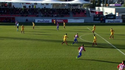 Oscar Clemente Mues Goal HD - Atl. Madrid U19	3-2	Sevilla FC U19 21.02.2017