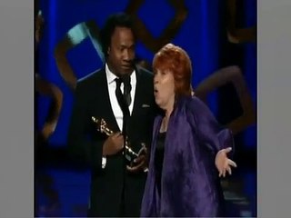 Elinor Burkett et Roger Ross Williams aux Oscars 2010