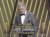 Jack Palance remporte l'Oscar en 1992