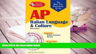 READ book AP Italian Language and Culture w/ Audio CDs (Advanced Placement (AP) Test Preparation)