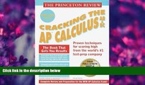 READ book Princeton Review: Cracking the AP: Calculus AB   BC, 1999-2000 Edition (Cracking the Ap