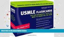 Read Online Kaplan Medical USMLE Flashcards: The 200 Diagnostic Tests You Need to Know for the