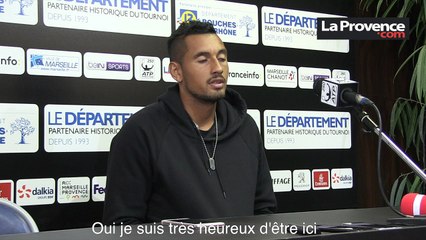 Nick Kyrgios : "L'Open 13 est l'un de mes tournois favoris"