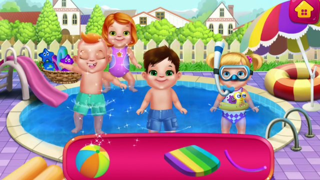 Little Baby Care - Babysitter Madness Game for Kids - Bath, Feed, Dress Up - Fun Gameplay Toddlers