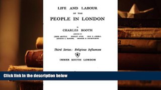 Popular Book  Life and Labour of the People in London  For Trial
