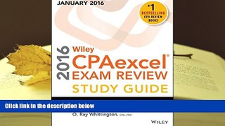 Popular Book  Wiley CPAexcel Exam Review 2016 Study Guide January: Regulation (Wiley Cpa Exam