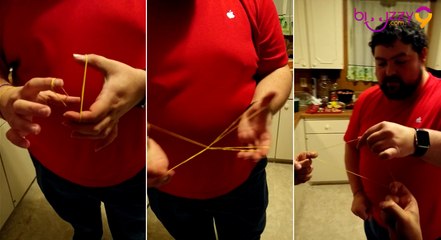 Tour de magie à l'élastique