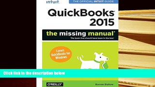 Popular Book  QuickBooks 2015: The Missing Manual: The Official Intuit Guide to QuickBooks 2015