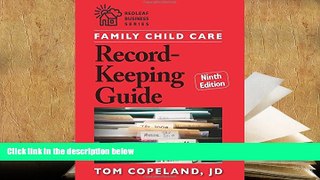 Popular Book  Family Child Care Record-Keeping Guide, Ninth Edition (Redleaf Business Series)  For