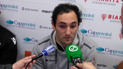 Ximun Lucu s'exprime avant Biarritz-Beziers