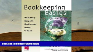 Popular Book  Bookkeeping Basics: What Every Nonprofit Bookkeeper Needs to Know  For Full